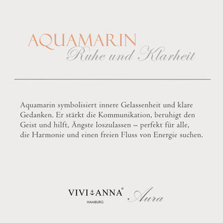 Petite-Hoffnung & Schutz – Aquamarin-Labradorit-Armband mit Perlmutt-Stern