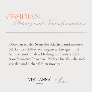 Essence-Schlichte Eleganz – Das Stretch-Perlenarmband aus Schwarzem Obsidian