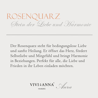 Essence-Sanfte Liebe – Das Rosenquarz-Stretch-Perlenarmband