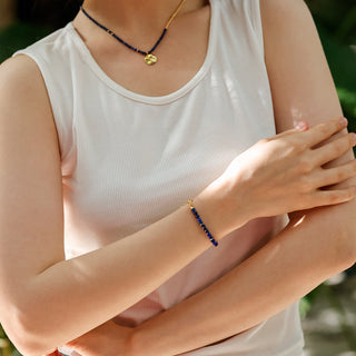 Balance-Klarheit & Weisheit – Lapis-Lazuli-Armband