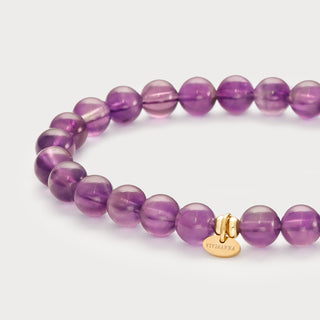 Essence-Edle Ruhe – Das Amethyst-Stretch-Perlenarmband