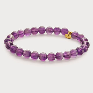 Essence-Edle Ruhe – Das Amethyst-Stretch-Perlenarmband