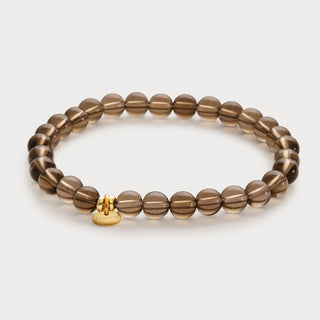Essence-Sanfte Erdung – Das Rauchquarz-Stretch-Perlenarmband