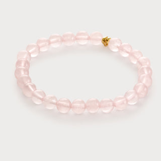 Essence-Sanfte Liebe – Das Rosenquarz-Stretch-Perlenarmband