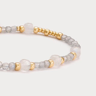 Petite-Intuition & Schutz – Mondstein-Labradorit-Armband