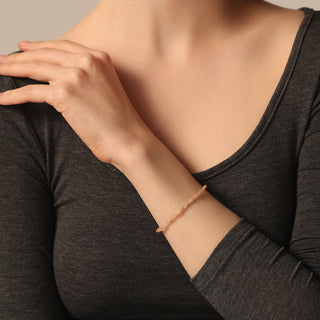Whisper-Strahlende Wärme – Das Mini-Sonnenstein-Armband