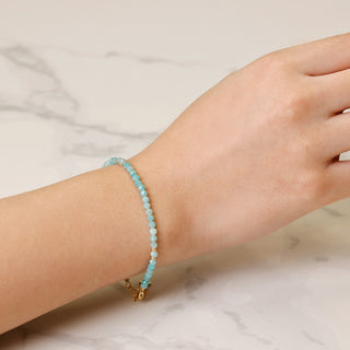 Whisper-Frische Energie – Das Amazonit-Armband