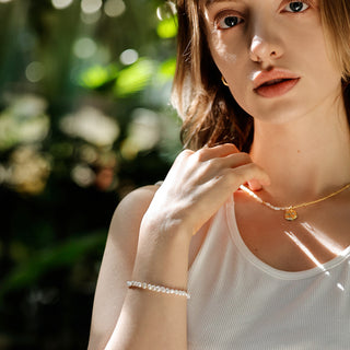 Whisper-Zeitlose Eleganz – Das Süßwasserperlen-Armband