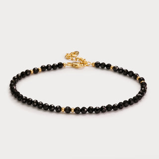 Whisper-Eleganz und Schutz – Das Schwarze Turmalin-Armband
